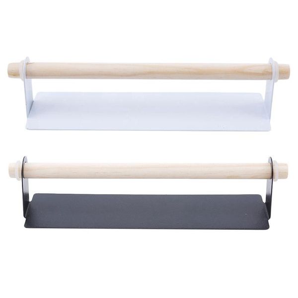 towel racks 2x wall hanging holder wood shelf toilet paper organizer rag plastic wrap film storage white & black
towel racks 2x wall hanging holder wood shelf toilet paper organizer rag plastic wrap film storage white & black