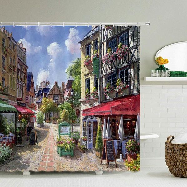 rural scenery polyester fabric shower curtains home decor oil painting waterproof for bathroom
rural scenery polyester fabric shower curtains home decor oil painting waterproof for bathroom