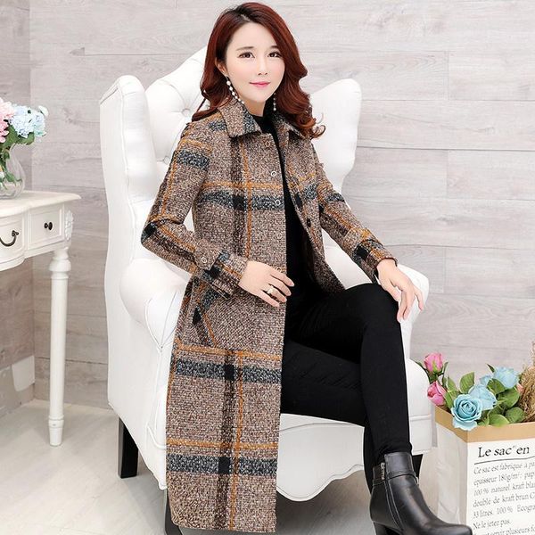 women's wool & blends kmetram real coat female jacket autumn winter women fashion woolen korean long outwear manteau femme my, Black
women's wool & blends kmetram real coat female jacket autumn winter women fashion woolen korean long outwear manteau femme my, Black