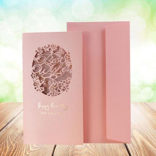 greeting cards 2 pcs/pack cut bronzing birthday blessing baby shower invitation with flower hollow favors cardstock
greeting cards 2 pcs/pack cut bronzing birthday blessing baby shower invitation with flower hollow favors cardstock