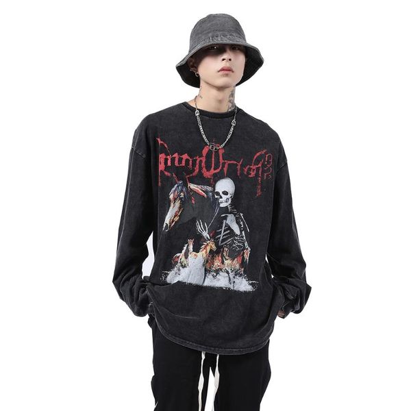 men's hoodies & sweatshirts streetwear men crewneck sweatshirt graphic skeleton hoodie, Black
men's hoodies & sweatshirts streetwear men crewneck sweatshirt graphic skeleton hoodie, Black