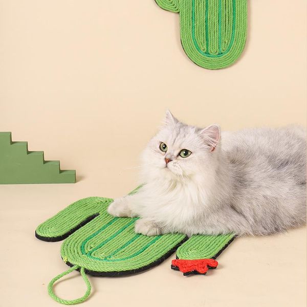 cat toys scratcher board sisal scratching post mat toy for tower climbing tree pad cooling litter lounger pet