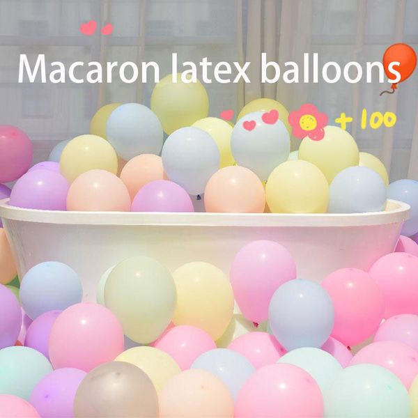 10-inch thick, single-ply, 2.2-g macaron latex balloon, popular color, wedding, birthday party, decorative balloon
10-inch thick, single-ply, 2.2-g macaron latex balloon, popular color, wedding, birthday party, decorative balloon