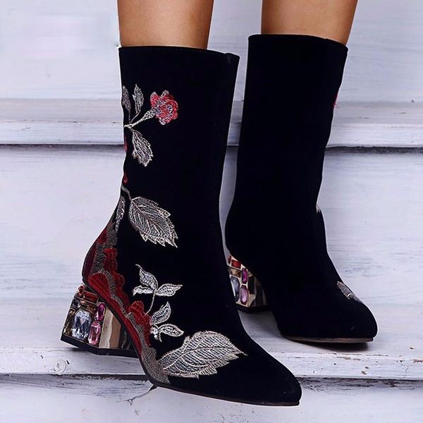boots 2021 winter woman shoes women ankle rhinestone thick heel soft leather sequins zip female large size, Black
boots 2021 winter woman shoes women ankle rhinestone thick heel soft leather sequins zip female large size, Black