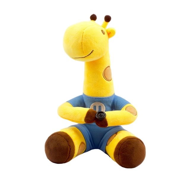 toy plush doll cartoon dress giraffe doll