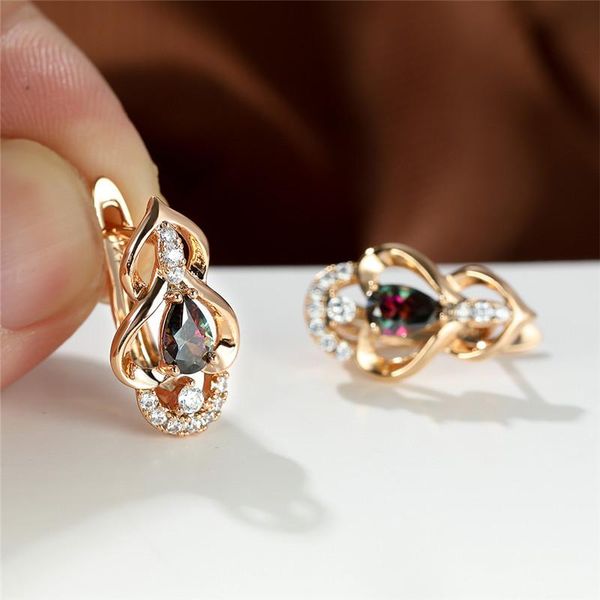hoop & huggie boho female rainbow zircon small earrings charm rose gold color clip for women dainty crystal flower wedding, Golden;silver
hoop & huggie boho female rainbow zircon small earrings charm rose gold color clip for women dainty crystal flower wedding, Golden;silver