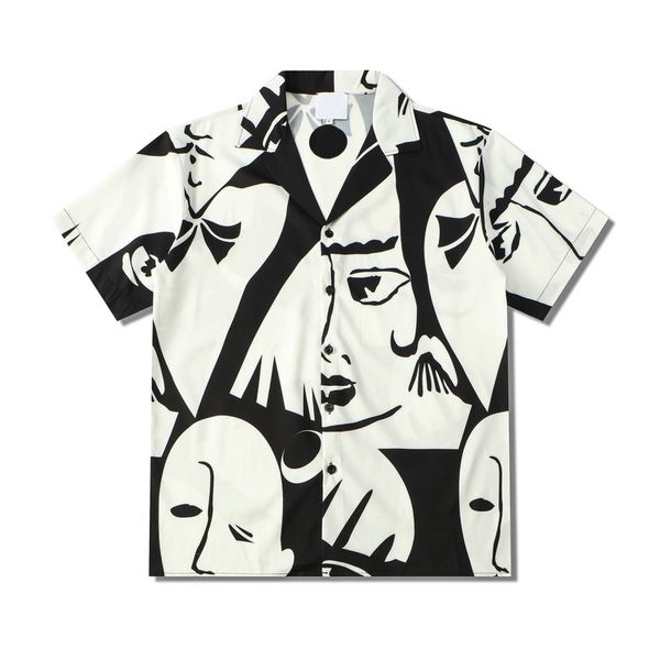 printed vintage street men's shirt summer polo shirts man male top, White;black
printed vintage street men's shirt summer polo shirts man male top, White;black