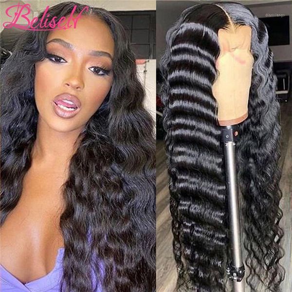 loose deep wave lace front human hair wigs remy brazilian curly 13x4 pre plucked frontal with baby1, Black;brown
loose deep wave lace front human hair wigs remy brazilian curly 13x4 pre plucked frontal with baby1, Black;brown