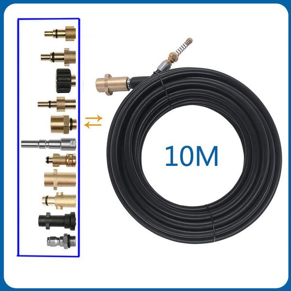 water gun & snow foam lance 10meters sewer cleaning high pressure washer hose extension cord pipe forkarcher lavor interskol huter nilfiskst
water gun & snow foam lance 10meters sewer cleaning high pressure washer hose extension cord pipe forkarcher lavor interskol huter nilfiskst