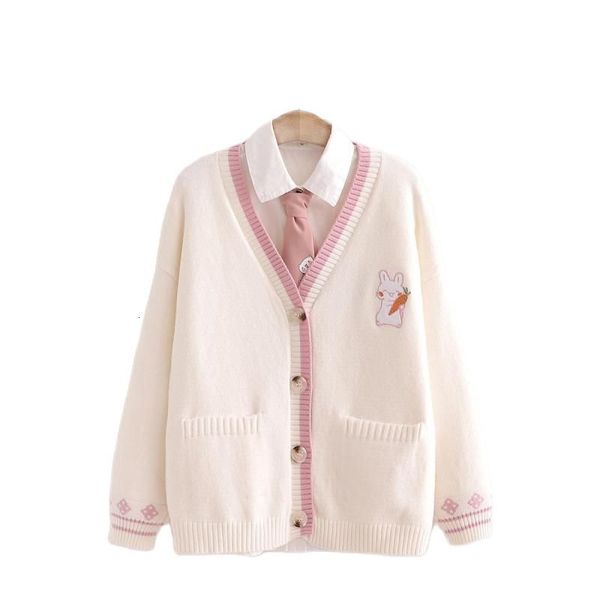 women's sweaters cardigã de malha estilo escolar, suéter bordado coelho, roupas fofas, 18 anos, feminino harajuku l8is, White;black
women's sweaters cardigã de malha estilo escolar, suéter bordado coelho, roupas fofas, 18 anos, feminino harajuku l8is, White;black