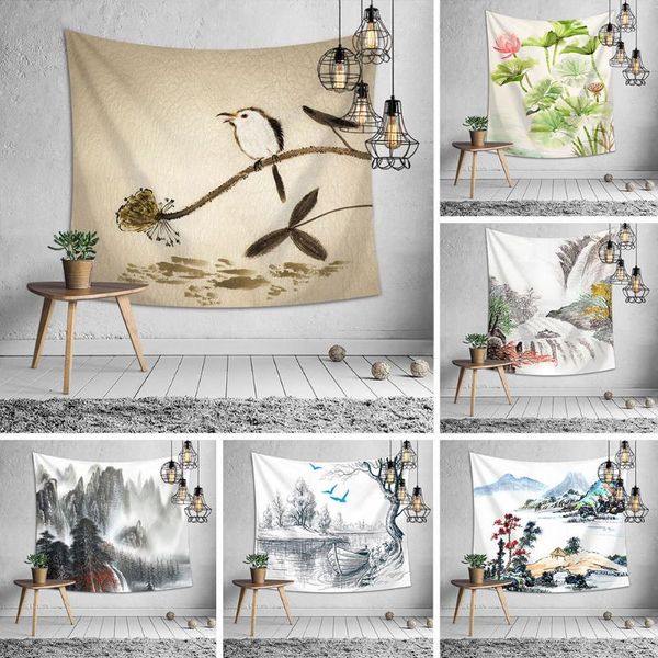 tapestries chinese painting ink series tapestry hanging tablecloth beach towel decoration cloth window
tapestries chinese painting ink series tapestry hanging tablecloth beach towel decoration cloth window