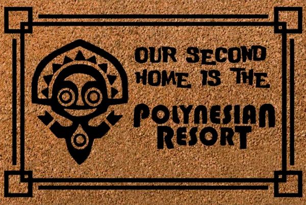 our second home is the polynesian resort ,vacation club member doormat ,welcome ,dvc door mat, for decorative carpets
our second home is the polynesian resort ,vacation club member doormat ,welcome ,dvc door mat, for decorative carpets