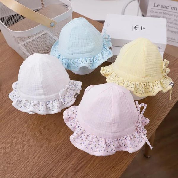 spring autumn cotton baby bucket hat cut floral printing born girl panama hats children cap fisherman toddler sun caps &, Yellow
spring autumn cotton baby bucket hat cut floral printing born girl panama hats children cap fisherman toddler sun caps &, Yellow