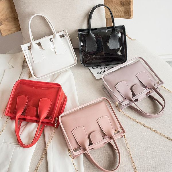 evening bags summer 2021 transparent jelly bag women's fashion one-shoulder stiletto korean version of the trend
evening bags summer 2021 transparent jelly bag women's fashion one-shoulder stiletto korean version of the trend