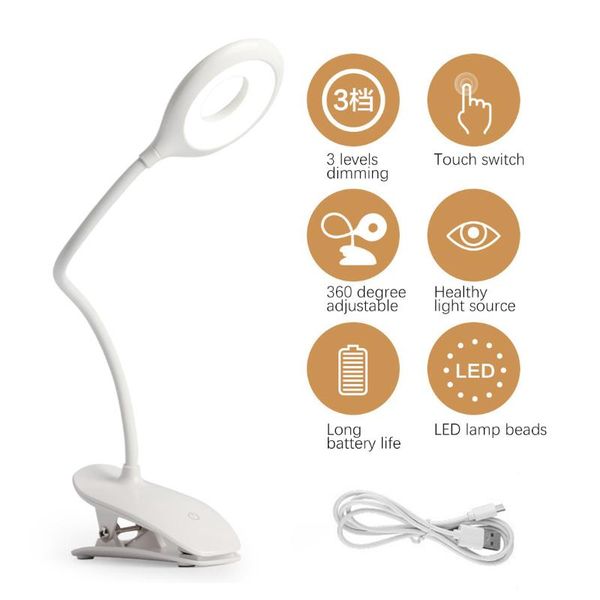 table lamps led desk lamp usb rechargeable flexible touch dimming clip on for book bed and computer adjustable brightness
table lamps led desk lamp usb rechargeable flexible touch dimming clip on for book bed and computer adjustable brightness