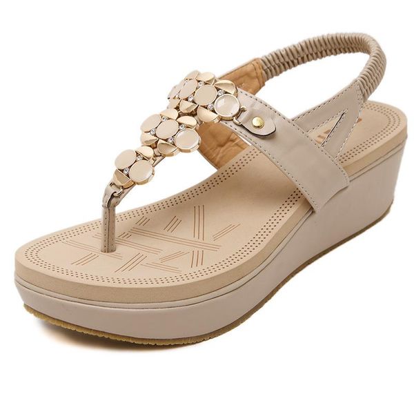 sandals summer women's fashion elegant luxury metal gladiator wedges shoes nude platform heels for girl 139-2, Black
sandals summer women's fashion elegant luxury metal gladiator wedges shoes nude platform heels for girl 139-2, Black