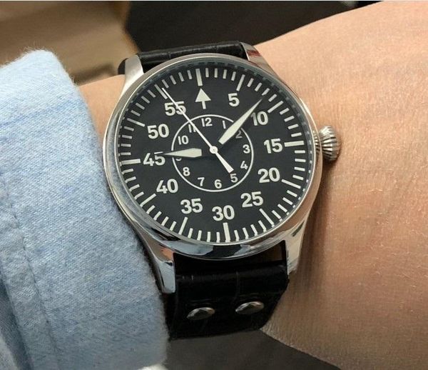 wristwatches 44mm geervo black dial japanese vh31 quartz movement men's watch green luminous g344-g8, Slivery;brown
wristwatches 44mm geervo black dial japanese vh31 quartz movement men's watch green luminous g344-g8, Slivery;brown