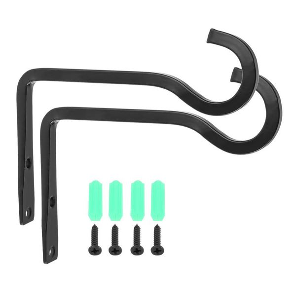 hooks & rails 2 pcs 6 inch wall hook hanging plant bracket decorative straight hanger for bird feeders lanterns indoor/outdoor
hooks & rails 2 pcs 6 inch wall hook hanging plant bracket decorative straight hanger for bird feeders lanterns indoor/outdoor
