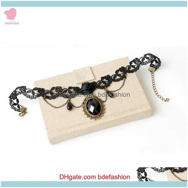 necklaces & pendants jewelryblack lace necklace ladies vintage gothic bohemian clavicle chain fake collar creative jewelry advanced handmade, Golden;silver
necklaces & pendants jewelryblack lace necklace ladies vintage gothic bohemian clavicle chain fake collar creative jewelry advanced handmade, Golden;silver