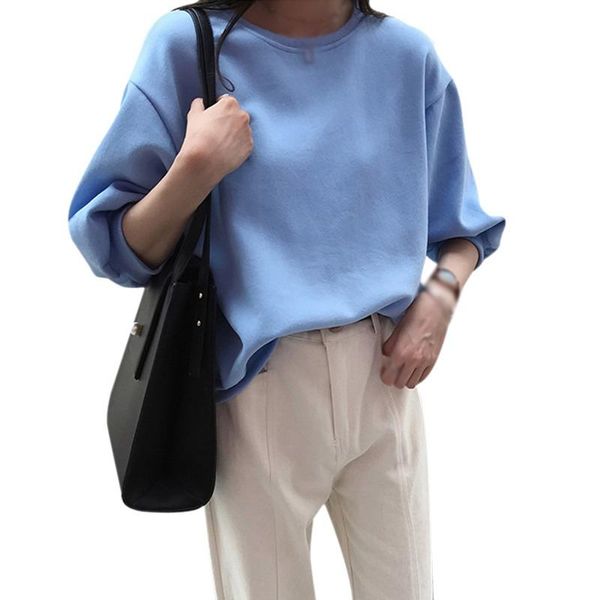 autumn women's sweatshirt female loose long sleeve pullovers fashion women clothes hoodies & sweatshirts, Black
autumn women's sweatshirt female loose long sleeve pullovers fashion women clothes hoodies & sweatshirts, Black