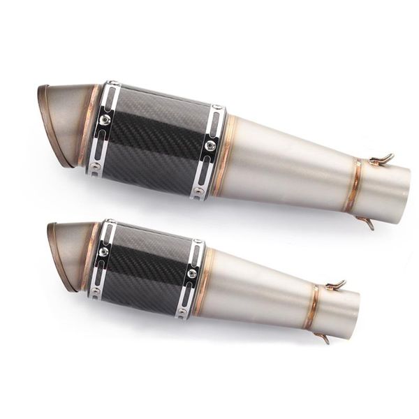 motorcycle exhaust system 38-51mm /1.5in-2in universal pipe carbon fiber motorbike muffler
motorcycle exhaust system 38-51mm /1.5in-2in universal pipe carbon fiber motorbike muffler