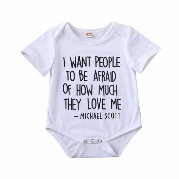 0-18months infant baby boy girls letter printed bodysuit short sleeve, White
0-18months infant baby boy girls letter printed bodysuit short sleeve, White