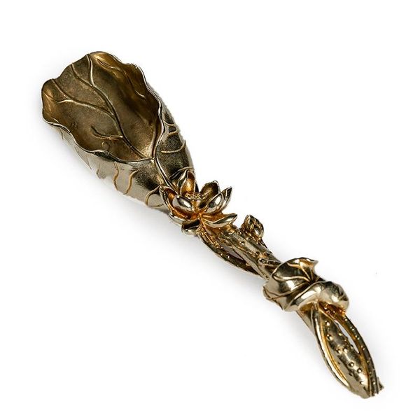 party favor creative lotus-shaped pure copper tea spoon pot shovel ceremony utensil nuts scoop
party favor creative lotus-shaped pure copper tea spoon pot shovel ceremony utensil nuts scoop