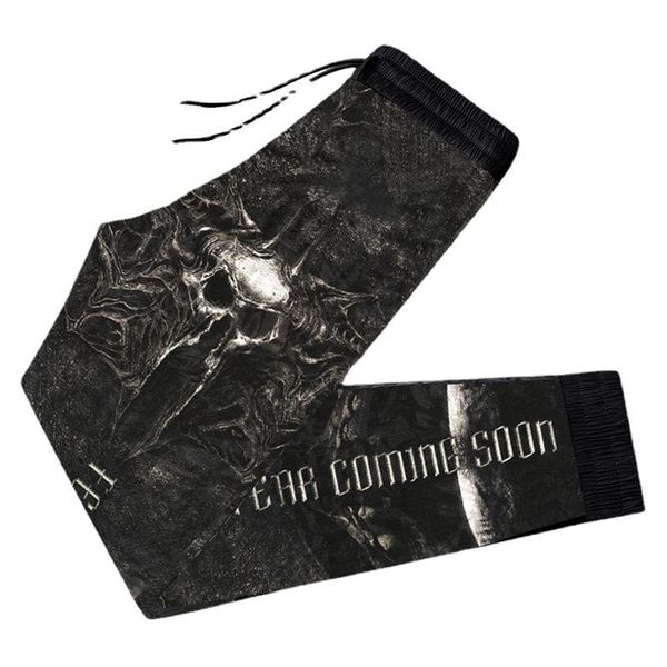 men's pants oversized loose printed bloomers gothic dark sports sweatpants vintage drawstring jogger streetwear, Black
men's pants oversized loose printed bloomers gothic dark sports sweatpants vintage drawstring jogger streetwear, Black
