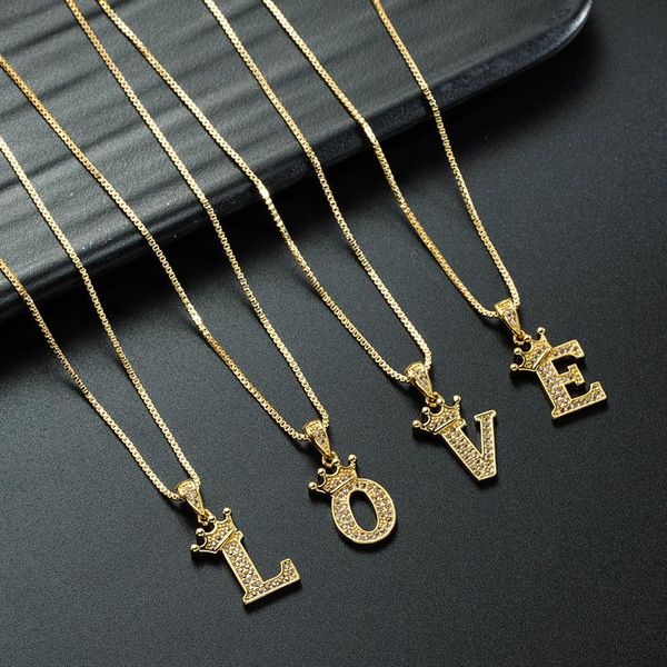 pendant necklaces hip hop crystal a-z 26 english letter necklace luxury gold color cz initial name copper choker girls party gift, Silver
pendant necklaces hip hop crystal a-z 26 english letter necklace luxury gold color cz initial name copper choker girls party gift, Silver