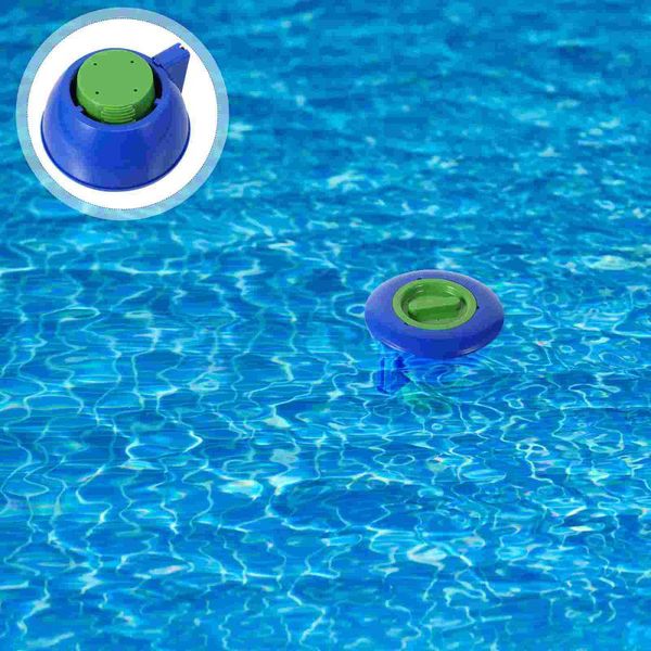 pool & accessories floater chlorine dispenser applicator with temperature gauge 
pool & accessories floater chlorine dispenser applicator with temperature gauge