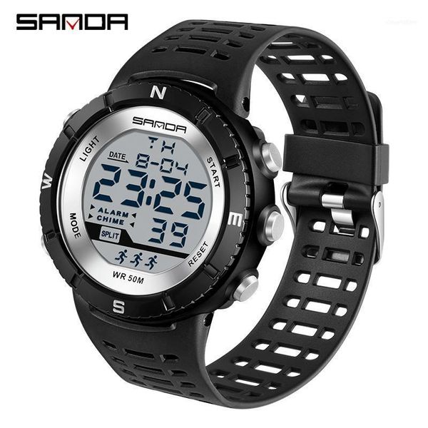 wristwatches men sports watches shockproof watch fashion men's led digital waterproof relogio masculino1, Slivery;brown
wristwatches men sports watches shockproof watch fashion men's led digital waterproof relogio masculino1, Slivery;brown