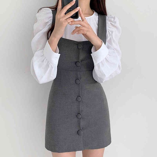 dress autumn minimalist office lady two piece outfits for women long sleeve blouses and high waist spaghetti strap mini elegant lli8 rohm, Black;gray
dress autumn minimalist office lady two piece outfits for women long sleeve blouses and high waist spaghetti strap mini elegant lli8 rohm, Black;gray