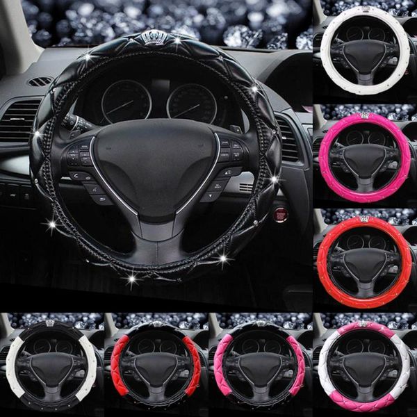 steering wheel covers 38cm car crown with diamond cover accessories no irritating chemicals
steering wheel covers 38cm car crown with diamond cover accessories no irritating chemicals