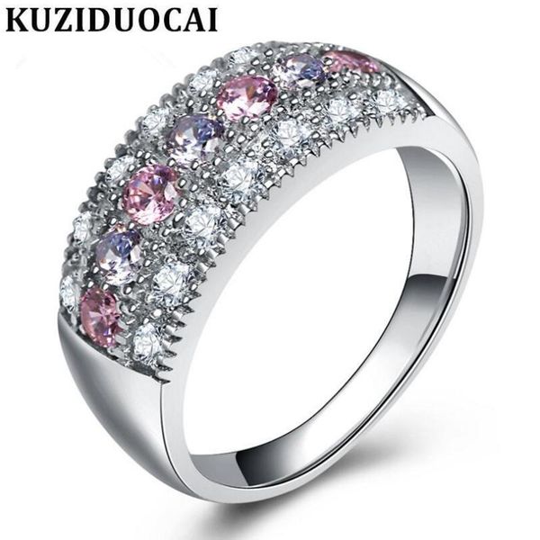 cluster rings kuziduocai fashion jewelry arc stainless steel zircon colorful wedding for women gifts anillo anel bague punk r-102, Golden;silver
cluster rings kuziduocai fashion jewelry arc stainless steel zircon colorful wedding for women gifts anillo anel bague punk r-102, Golden;silver