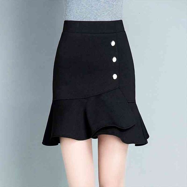 irregular ruffled mermaid skirt women business professional wear high waist skirt short hip black red
irregular ruffled mermaid skirt women business professional wear high waist skirt short hip black red