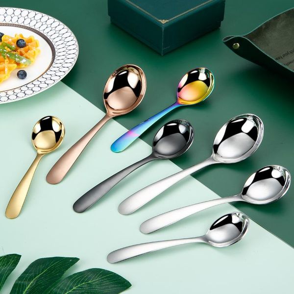 highly quality stainless steel soup spoons 3 size ice cream dessert dinner spoon dinnerware tableware kitchen accessories
highly quality stainless steel soup spoons 3 size ice cream dessert dinner spoon dinnerware tableware kitchen accessories