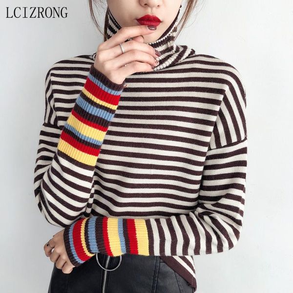 women's sweaters casual stripe turtle knitted pullovers korean fashion long sleeve loose winter warm underwear jumpers female, White;black
women's sweaters casual stripe turtle knitted pullovers korean fashion long sleeve loose winter warm underwear jumpers female, White;black