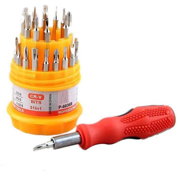 31pcs screwdriver kit small mini combination universal hand tool set dismountable antiskid handle multifunction repair tools
31pcs screwdriver kit small mini combination universal hand tool set dismountable antiskid handle multifunction repair tools