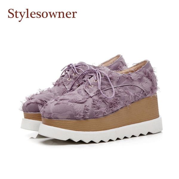 dress shoes stylesowner coming lady girls purple shoe high heel platform wedge muffin sapatos lace up fringe tassel beautiful, Black
dress shoes stylesowner coming lady girls purple shoe high heel platform wedge muffin sapatos lace up fringe tassel beautiful, Black