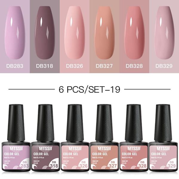 nail gel mtssii polish set 6pcs kit glitter vernis 168 colors semi permanent base coat uv led art, Red;pink
nail gel mtssii polish set 6pcs kit glitter vernis 168 colors semi permanent base coat uv led art, Red;pink