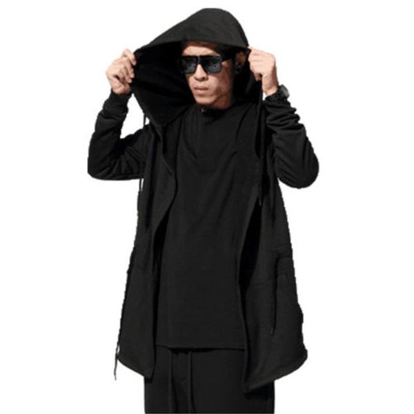 women's trench coats women men gothic outwear hooded coat long jacket casual cloak cape solid cloth, Tan;black
women's trench coats women men gothic outwear hooded coat long jacket casual cloak cape solid cloth, Tan;black