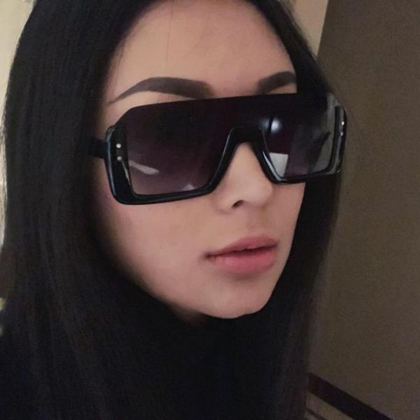 retro half frame rice nail sunglasses for men and women fashion glasses one-piece square, White;black
retro half frame rice nail sunglasses for men and women fashion glasses one-piece square, White;black