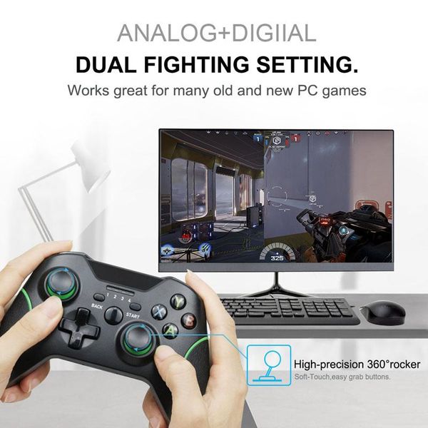 2.4g wireless controller for xbox one console pc android smartphone gamepad joystick game controllers & joysticks
2.4g wireless controller for xbox one console pc android smartphone gamepad joystick game controllers & joysticks