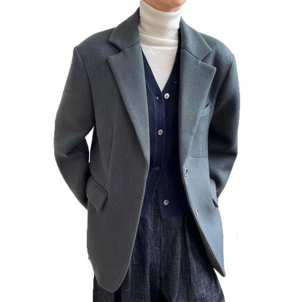 women's suits & blazers autumn and winter casual solid color double-breasted pocket decorative jacket, White;black
women's suits & blazers autumn and winter casual solid color double-breasted pocket decorative jacket, White;black