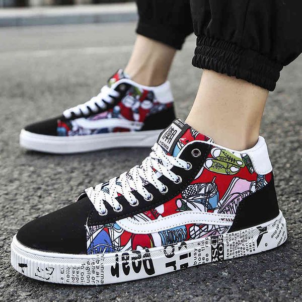 dress shoes men's fashion high sneakers men casual canvas boys zapatos de hombre tenis masculino lace up 4i3l, Black
dress shoes men's fashion high sneakers men casual canvas boys zapatos de hombre tenis masculino lace up 4i3l, Black