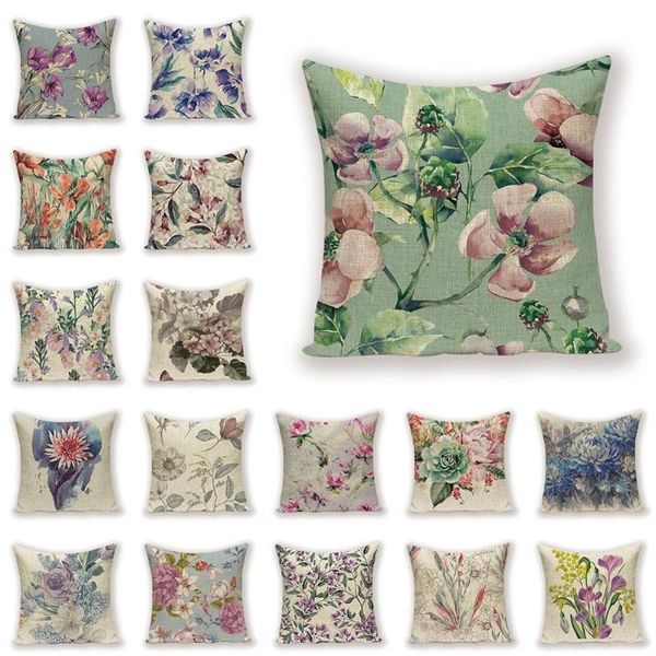 pillow case 45*45 cm vintage floral cotton linen sofa living room seat car soft cushion cover home decorative pillowcase
pillow case 45*45 cm vintage floral cotton linen sofa living room seat car soft cushion cover home decorative pillowcase