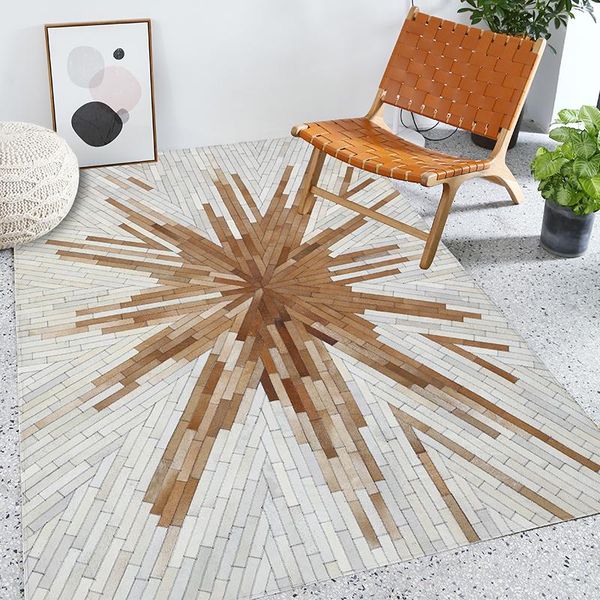 carpets 2021 european style luxury geometric living room bedroom tea table big rug hand-stitched rugs cowhide mats
carpets 2021 european style luxury geometric living room bedroom tea table big rug hand-stitched rugs cowhide mats