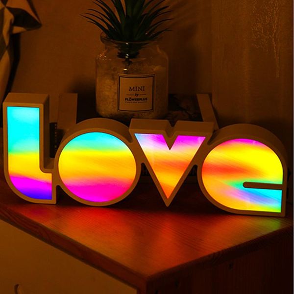 night lights colorful creative lamp wedding party bedroom decoration gift battery operated usb power rainbow love led light
night lights colorful creative lamp wedding party bedroom decoration gift battery operated usb power rainbow love led light