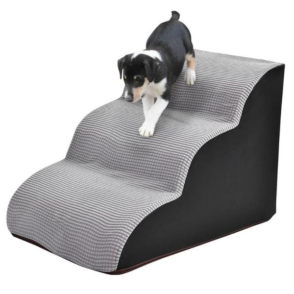 kennels & pens pet dog stairs 3 steps ladder for house anti-slip removable dogs bed sponge cat supplies
kennels & pens pet dog stairs 3 steps ladder for house anti-slip removable dogs bed sponge cat supplies