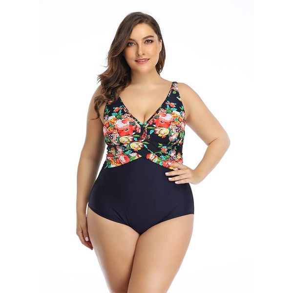 one-piece suits plus size one -piece bathing suit 2021 high waist v-neck printed floral xxxl swimwear for women maillot de bain
one-piece suits plus size one -piece bathing suit 2021 high waist v-neck printed floral xxxl swimwear for women maillot de bain